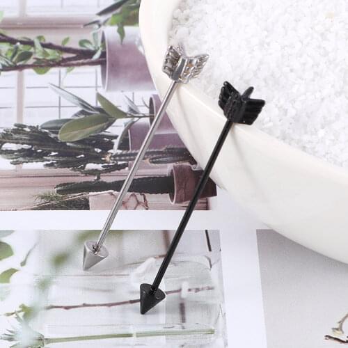 Stainless Steel Arrow Screw Ball Industrial Barbell Cartilage Ear Stud Earring Body Piercing Jewelry 35mm
