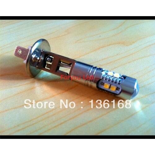 Super Lampada Power Led Cree Chips 50 Watts! H1 H3 Preco De 2 Peca