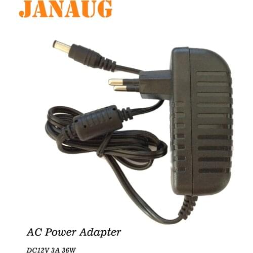 LED Lighting Transformers 12 Volt 3 Amp LED Strip Light Power Adapter, AC to DC Power Supply EU, AU, US Wall Plug for LED Lamp