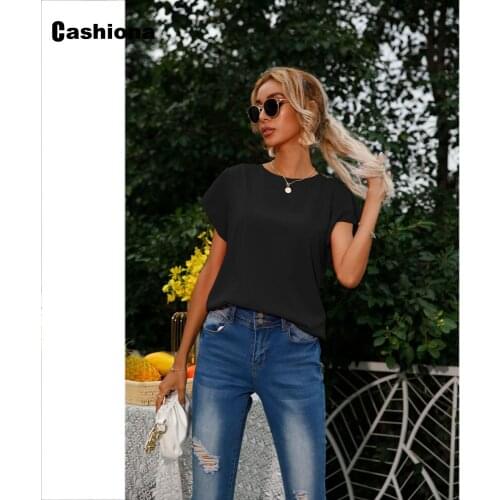 Plus size 3xl Sexy Femme Clothing Butterfly Sleeve Latest Casual Shirt Vintage 2021 Summer Baisc Top Womens Elegant Shirt Blouse