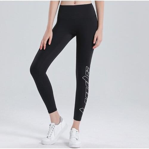 Women Double Layer Yoga Pants Sport Workout Tights Fitness Running Jogging Trousers Gym High Waist Leggings