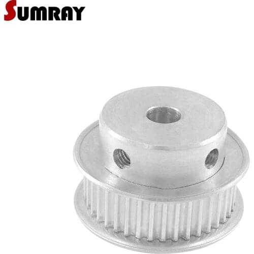 SUMRAY 3M 40T Timing Pulley 5/6/6.35/7/8/10/12/14/15/16/17/19/20mm Inner Bore CNC Belt Pulley 11mm Belt Width Pulley Wheel