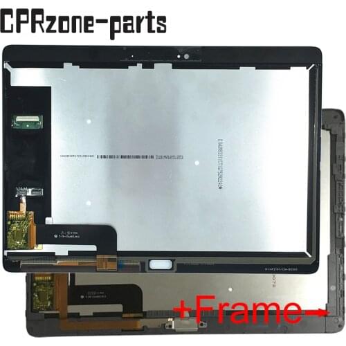 10.1" 100% tested touch For Huawei MediaPad M2 10.0 M2-A01W M2-A01L LCD display touch screen sensor digitizer assembly + frame