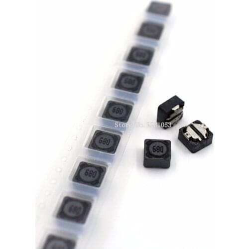 10PCS/LOT CDRH74R Inductance Wire Wound Chip Shielded Inductor 68uH 68uh 680 7*7*4mm SMD Power Inductor