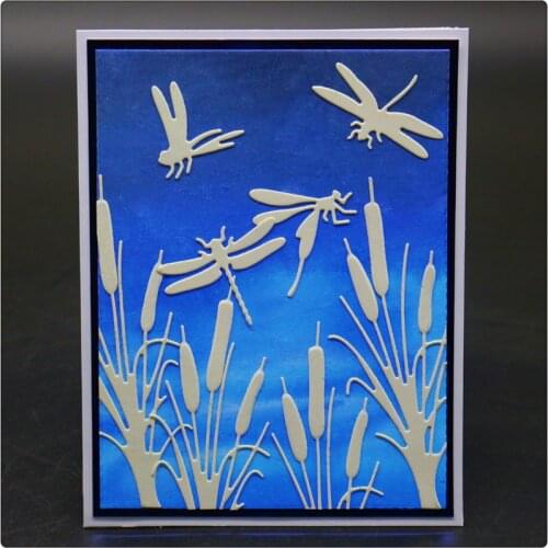 1733 Dragonfly Cuts Scrapbook Metal Cutting Dies For Scrapbooking Stencils DIY Album Cards Decoration Embossing Folder Die Cuts