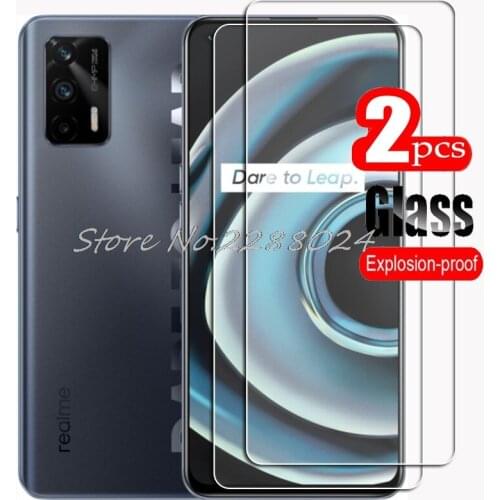 2PCS FOR Realme Q3 Pro 5G High HD Tempered Glass Protective On OPPO Realme Q3i Q3Pro Phone Screen Protector Film