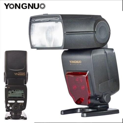 YONGNUO YN685 Camea Flash GN60 2.4G Wireless TTL HSS 1/8000S Speedlite YN685C YN685N Radio Slave For Canon or Nikon Studio Lamp