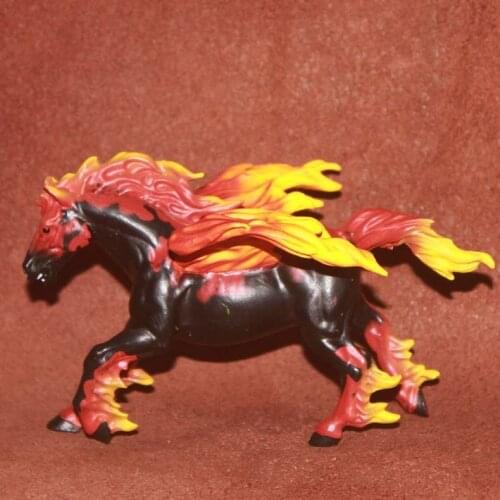 Pvc figure Myths and legends animal models plastic scene Decoration Agni Pegasus children 's toys