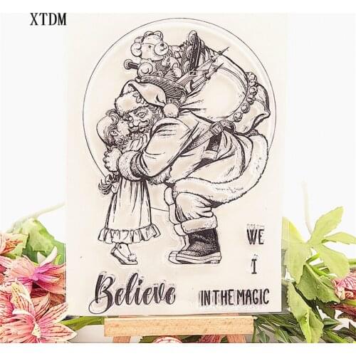 Hot sale family Transparent Clear Stamps / Silicone Seals Roller Stamp for DIY scrapbooking photo album/Card Making