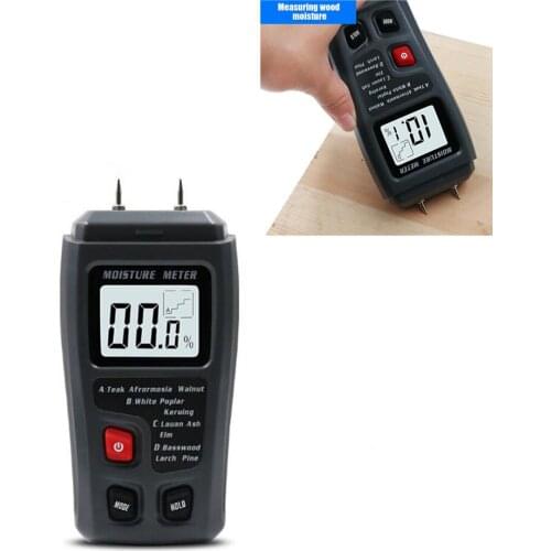 Wood Moisture Tester Moisture Meter Wooden Floor Carton Moisture Measurement Moisture Meter Moisture Meter