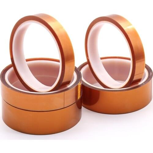 KAPTON TAPE 280degrees Polyimide Adhesive High Temperature Heat Tape Double-Sided Width 3 4 5 6 8 -100mm 1x Roll