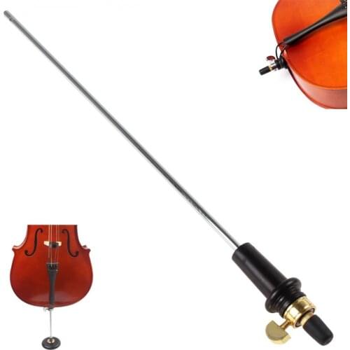 Strong & Sturdy Cello Pegs Set Ebony with End Pin 4/4 Parts