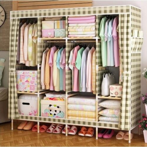 Latest wooden wardrobe length 170cm