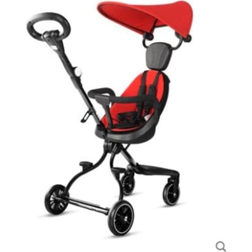 Baby stroller can sit light folding stroller high landscape children baby kids stroller