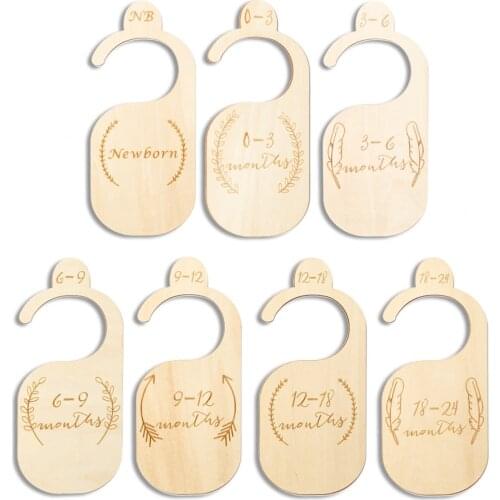 0-24 months gender neutral nursery Baby nursery clothing dividers clothing size divider