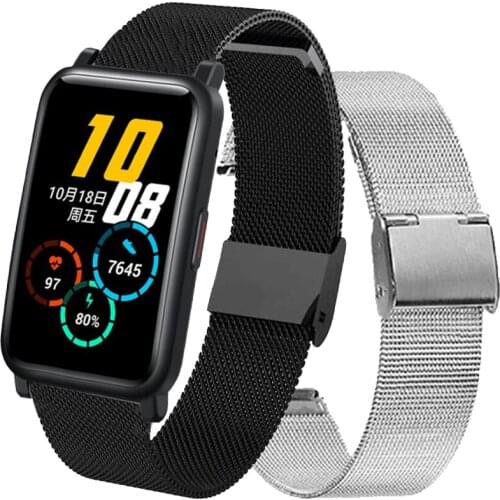 20mm Metal Strap for Huawei Honor Watch ES Bracelet Milanese Watchband for Haylou LS02 Wrist Strap for Amazfit Bip S/Bip U/GTS
