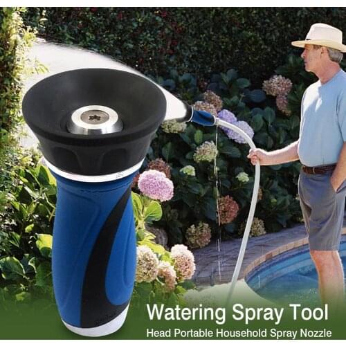 Garden Watering Spray Nozzles Watering Tool Head For Car Washing Portable Household High Pressure Spray Nozzle Garden Supplies