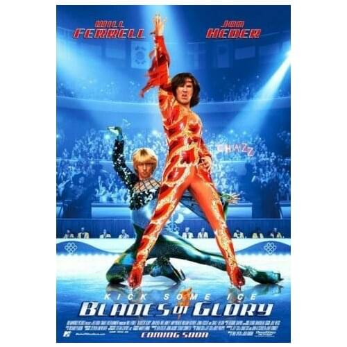 Blades Of Glory Movie Art Film Print Silk Poster Home Wall Decor 24x36inch