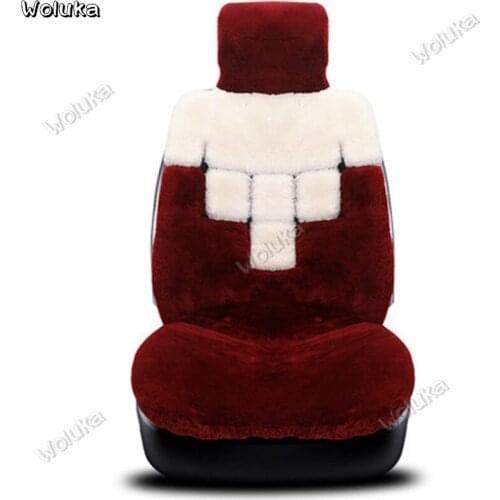 Wool cushion car short plush winter universal seat cover fur one sheep shearing cushion CD50 Q03