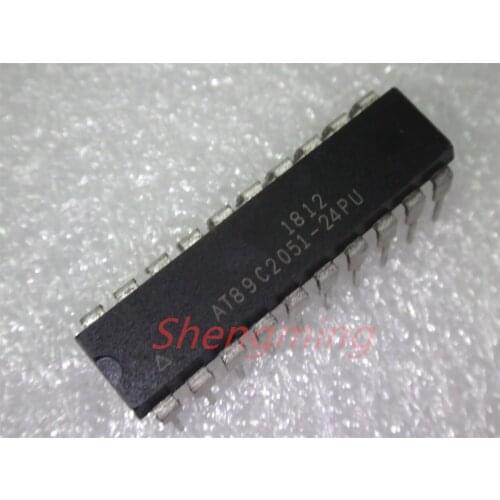 10PCS AT89C2051-24PU DIP-20