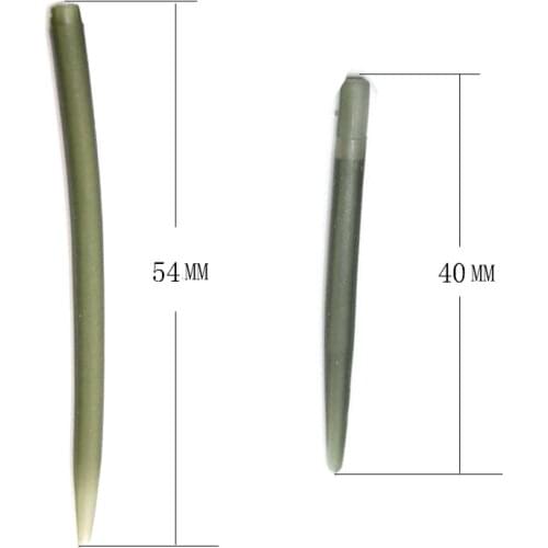 100pcs fishing accessories fishing anti tangle sleeves connect hook for carp fishing 70% hard carp fishing accessories