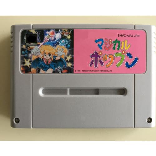 16Bit Games ** Magical POP'N ( Japan NTSC-J Version!! Cartridge Only!! )