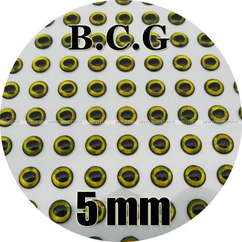 5mm 3D Black.Circle.Gold / Wholesale 700 Soft Molded 3DFish Eyes, Fly Tying, Jig, Lure Making