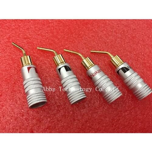 5Pair=10pcs/lot 24K Gold Speaker Pin 2mm Banana Plugs Speaker wire Screw Lock Connector