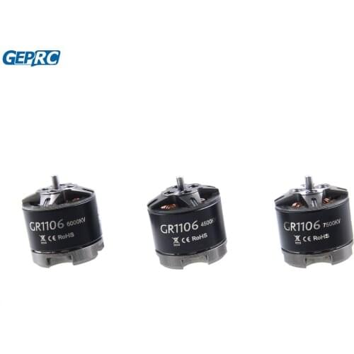 GEPRC GR1106 7500KV 6000KV 5000KV 4500KV 2-4S Brushless Motor for RC FPV Racing Freestyle Tinywhoop Cinewhoop Ducted Drones