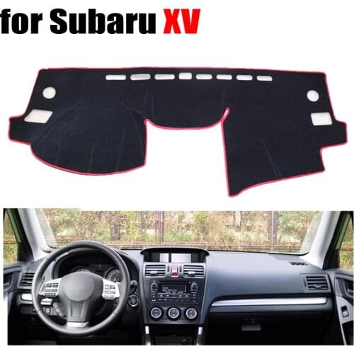 Car dashboard covers for Subaru XV all the years Left hand drive dashmat pad dash cover auto dashboard accessories