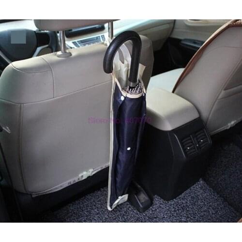By DHL or Fedex 500pcs Car Auto Seat Back Umbrella Foldable Storage Bag Organizer Holder Cover