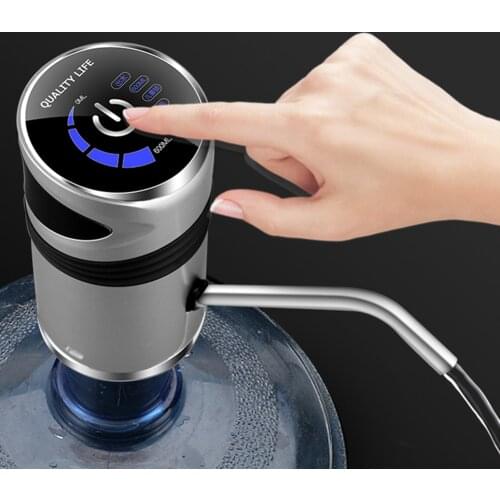USB Wireless Automatic Touch Drinking Dispenser Water Bottle Pump Switch Intelligent Electric Portable Charging Dispenser
