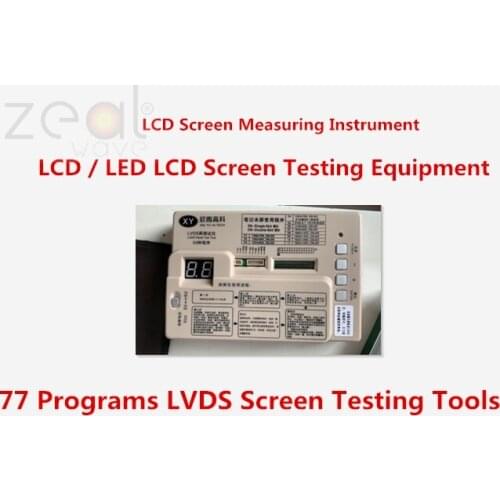 For 77 Programs LVDS Screen Testing Tools LCD LED LCD Screen Testing Equipment LCD Screen Measuring Instrument