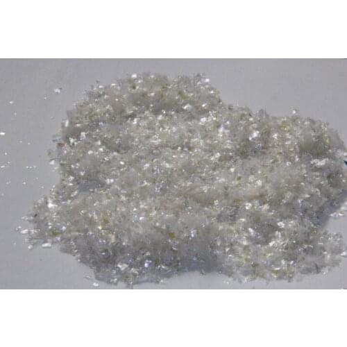 Purple Reflect White Foil Paillette Chip Colors Nail Art Glitter Foil Decoration Flake Leaf Set Retail for nail art