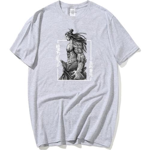 New Summer Autumn Men Anime Record Of Ragnarok Print T-shirts Soft Streetwears Short Sleeve Harajuku Fashion