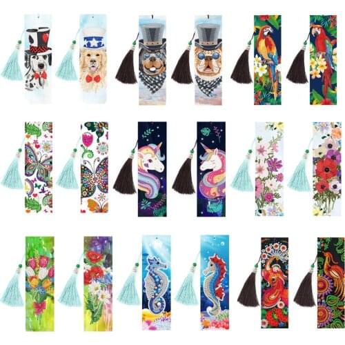 DIY Saint Maria Diamond Painting Notebook Bookmark for Graduation Gifts for Classmates