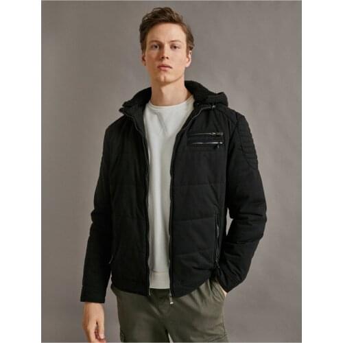 Koton Hooded Jackets For Men