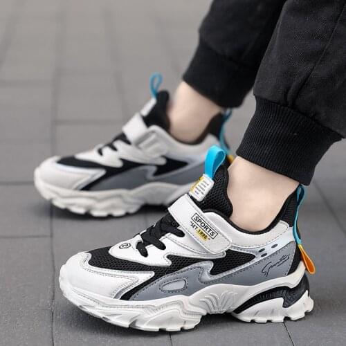 2021 Boy Sneakers Children Casual Shoes For Kid Sneaker Girl running Shoes Rubber Mesh Cushion Breathable Fashion tenis infantil