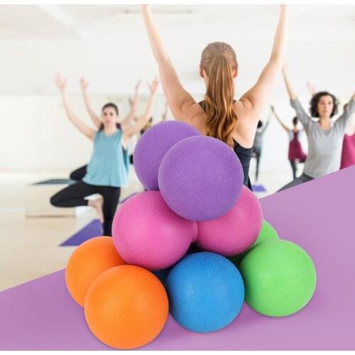 Fitness Round Massage Ball Massager for Thoracic Spine Upper Back Neck Scapula