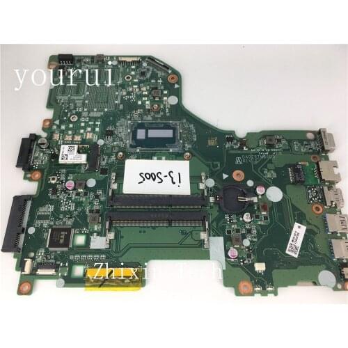 .yourui Laptop motherboard For Acer Aspire E5-573 E5-573G V3-573G NBC48110015 DA0ZRTMB6D0 with i3-5005u DDR3 100% Fully Tested