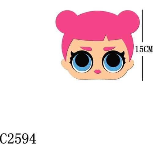 New Cartoons Wooden Die Scrapbooking C2594 Cutting Dies Multiple Sizes