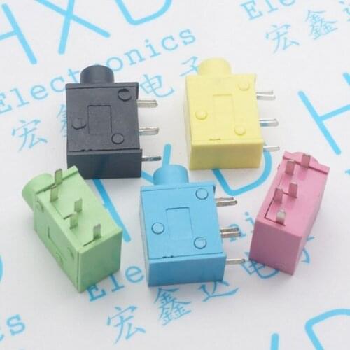 PJ - 215 3.5 3.5 mm headsets socket Five feet PJ - 325 audio socket More color