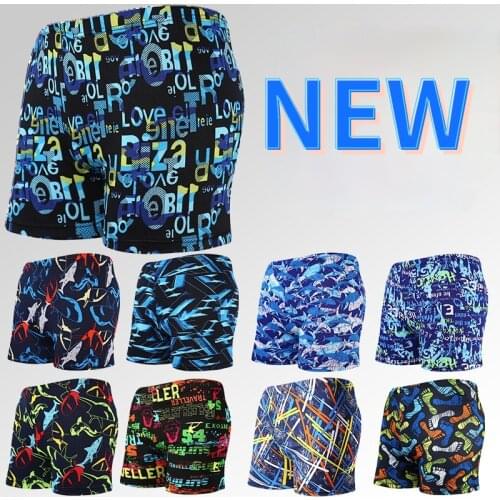Summer Adult Boxer Swimming Trunks Personality Suit Swimming Trunks Men Swimming Pool Swimwear Men Stretch Surfing Beach