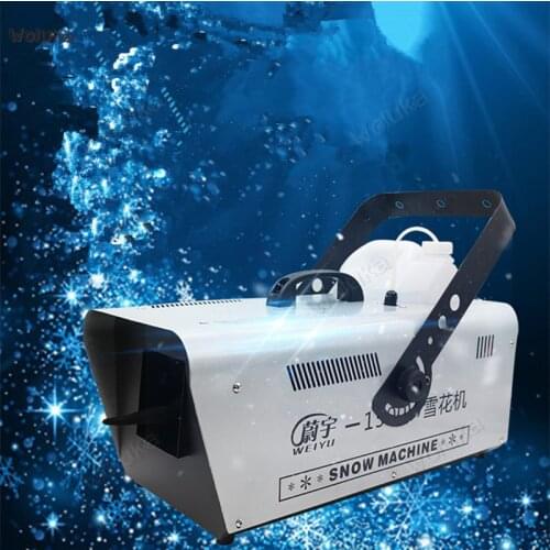 Remote control 1500W Christmas snowflake machine stage Christmas simulation wedding artificial snow machine CD50 W02