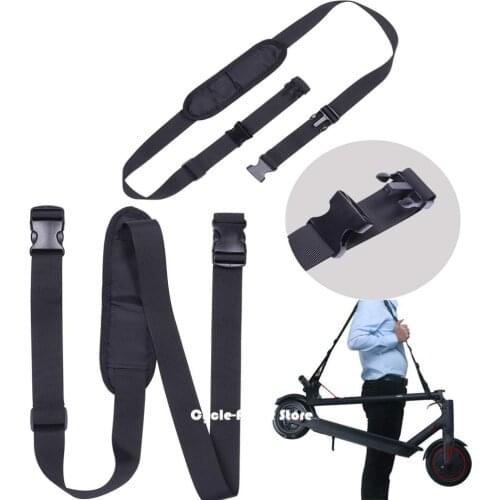 1 to 1.6m Bike Hand Carrying Handle Shoulder Straps Belt Webbing For Xiaomi Mijia M365 Scooter Ninebot ES2 ES1 Skateboard Parts