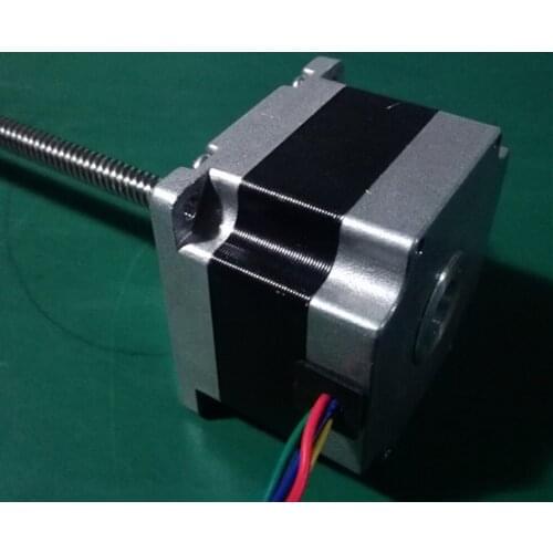Nema23 1Nm 142 ozin 2phase Linear screw stepper motor 200mm length 8mm screw pitch for CNC 3D printer