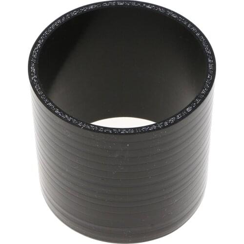 Silicone High Temperature 4-Ply Reinforced Straight Coupler Hose, 0.3Mpa to 0.9Mpa Working Pressure, 3 inch Length, 3.5 inch ID