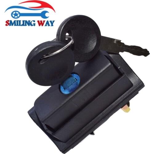 SMILIMNG WAY Rear Tailgate Trunk Boot Handle Lock 2 Keys For VW Golf Mk3 III 1991-1997 & Polo Classic 1994-1997 OE# 1H6827571E