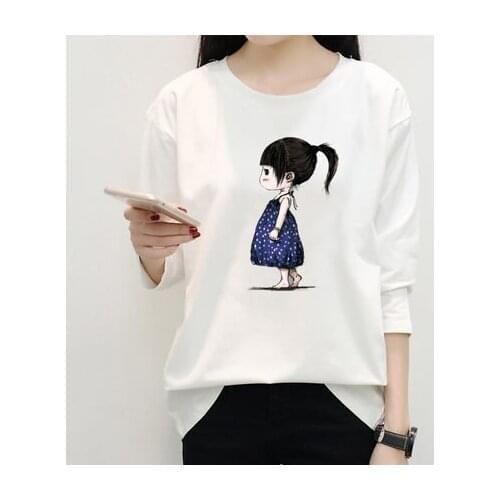Wangxiangqian Women's T-shirts With Inscriptions