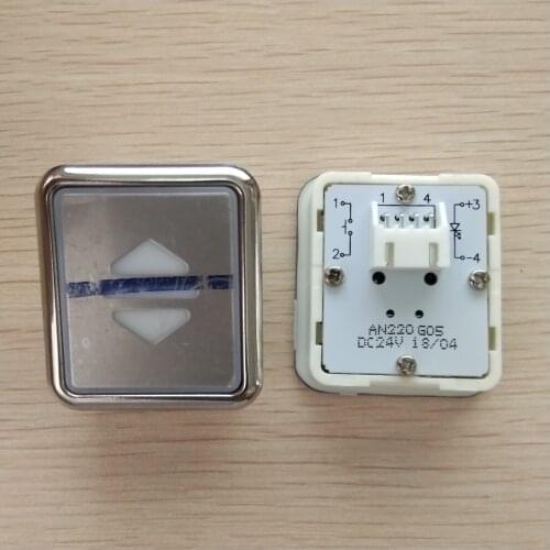 Elevator lift Parts COP LOP button switch AN220 G05 AN220G05 for Step BST button